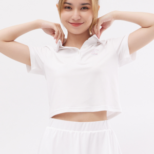 Áo Polo croptop Nữ DRI – AIR in chữ ENJOY THE GAME PO052W1