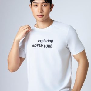 Áo thun nam U.S. Cotton in chữ TS280M0