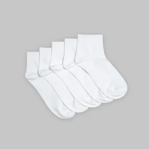 Combo 5 Đôi Tất Nam cổ trung Basics